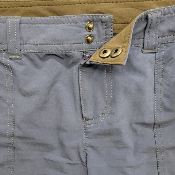 Athleta Dipper Cargo Capri Pants Women’s Size 32 Navy Blue Athletic - Picture 8 of 12